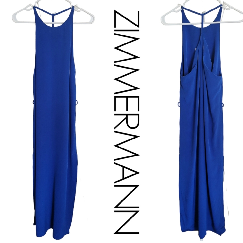 Zimmermann Silk Halter Dress